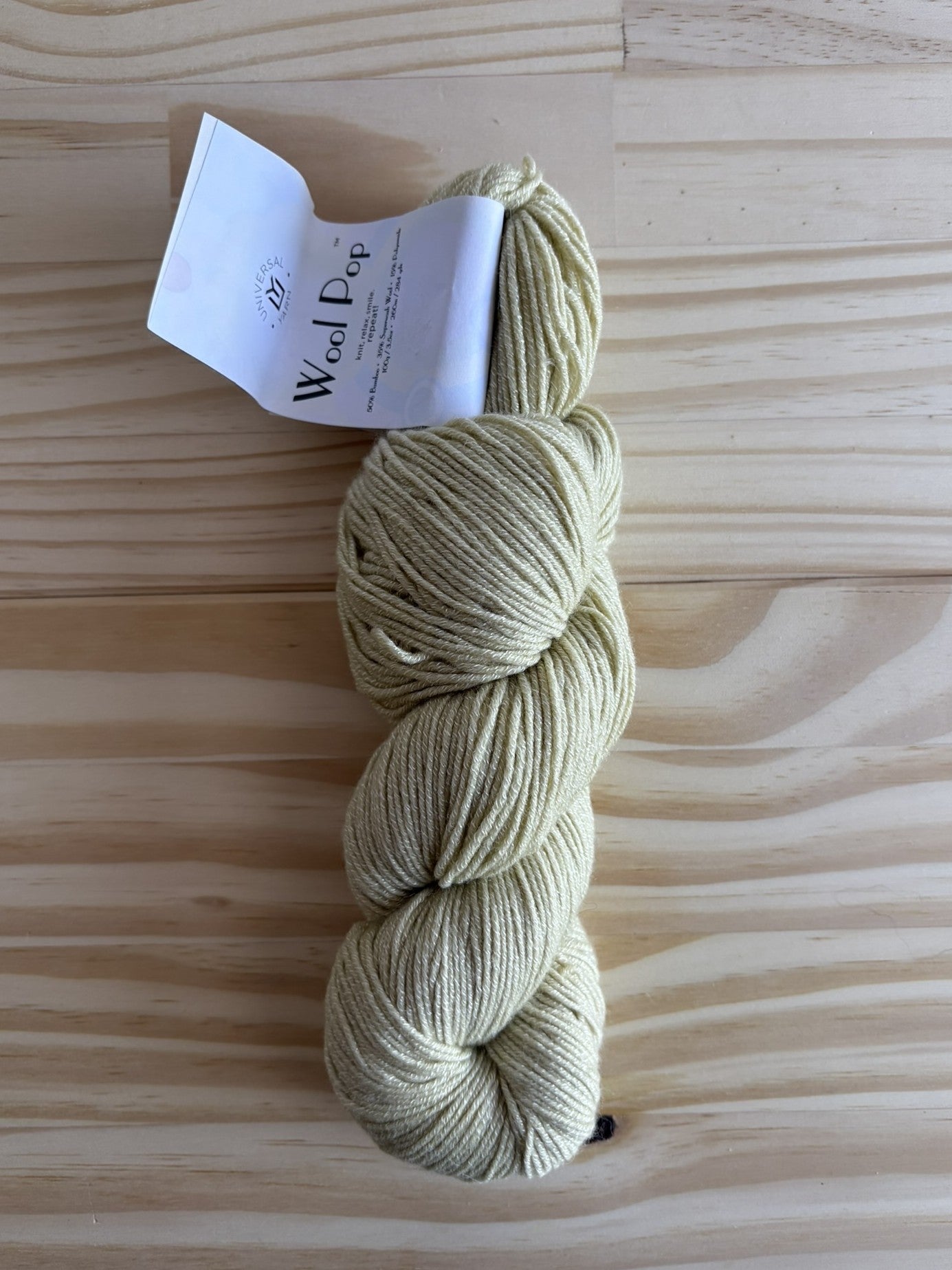 Wool Pop yarn - bamboo wool blend DK weight - thespinninghand