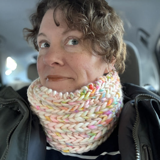 Hand Dyed Yarn Knitting Kit Subscription - ships in February