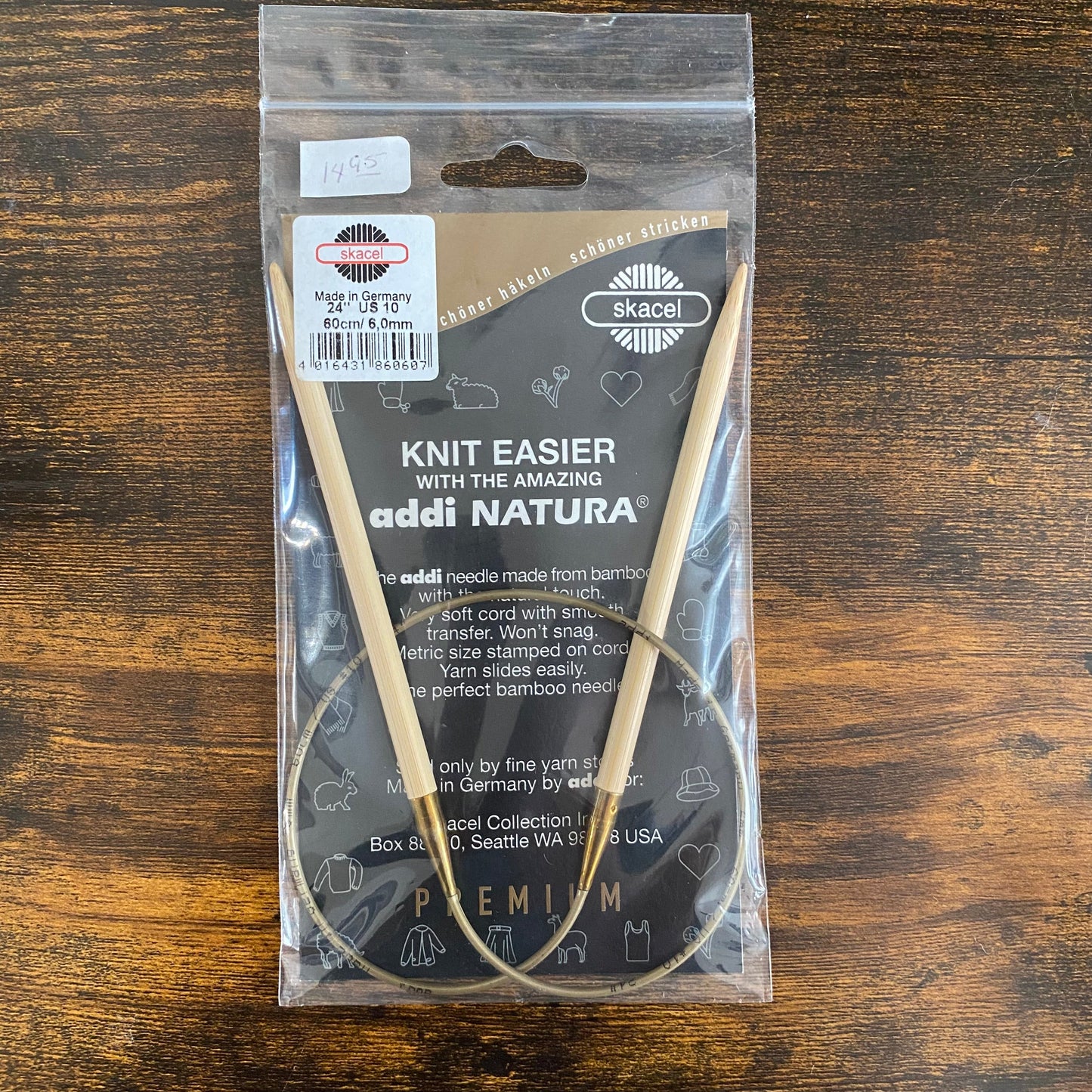 addi Turbo circular needles - bamboo knitting needles - thespinninghand