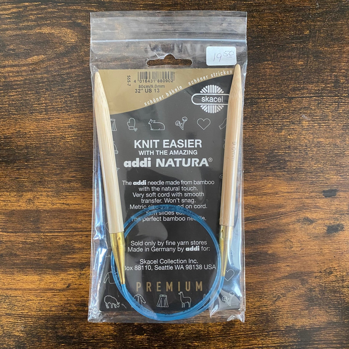 addi Turbo circular needles - bamboo knitting needles - thespinninghand