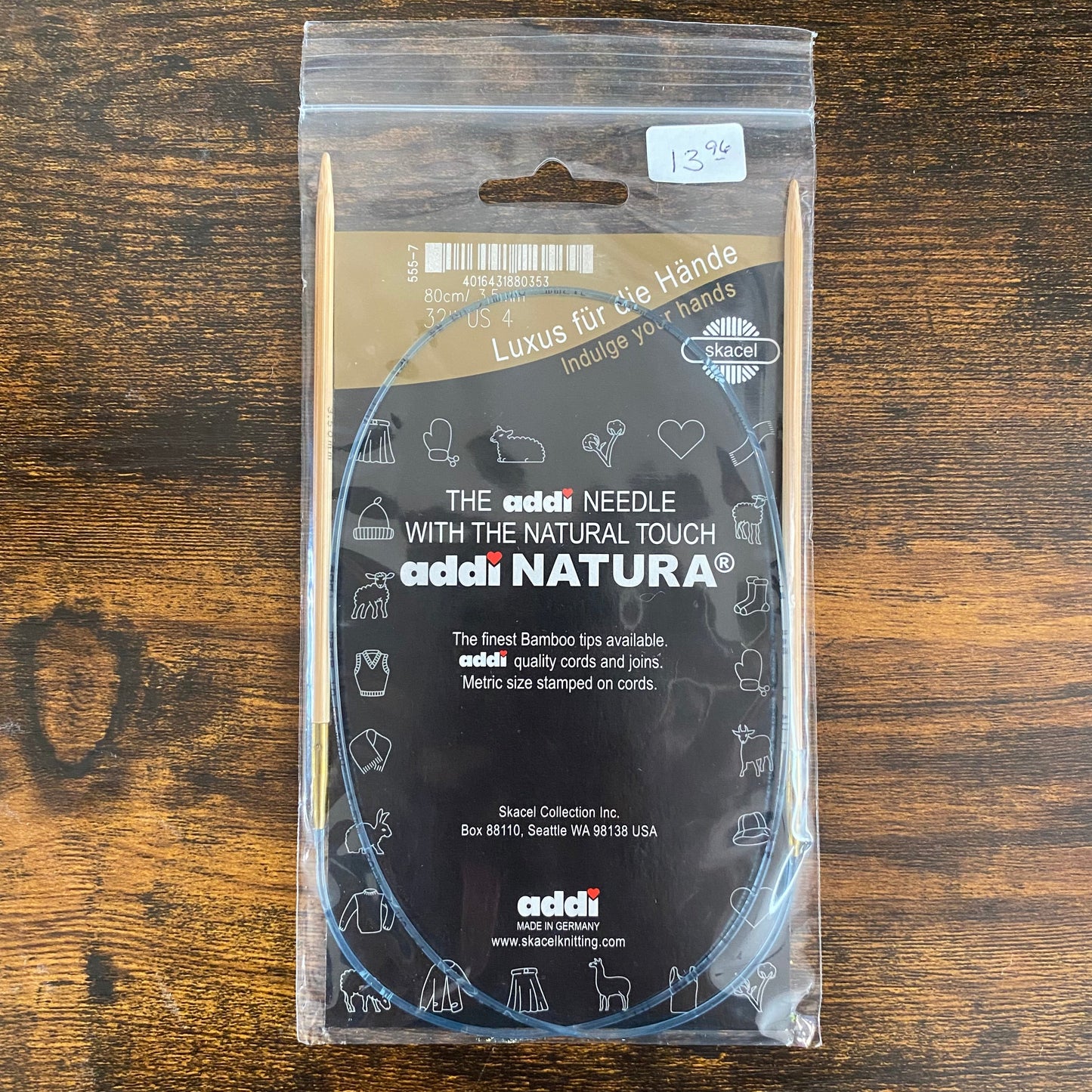 addi Turbo circular needles - bamboo knitting needles - thespinninghand