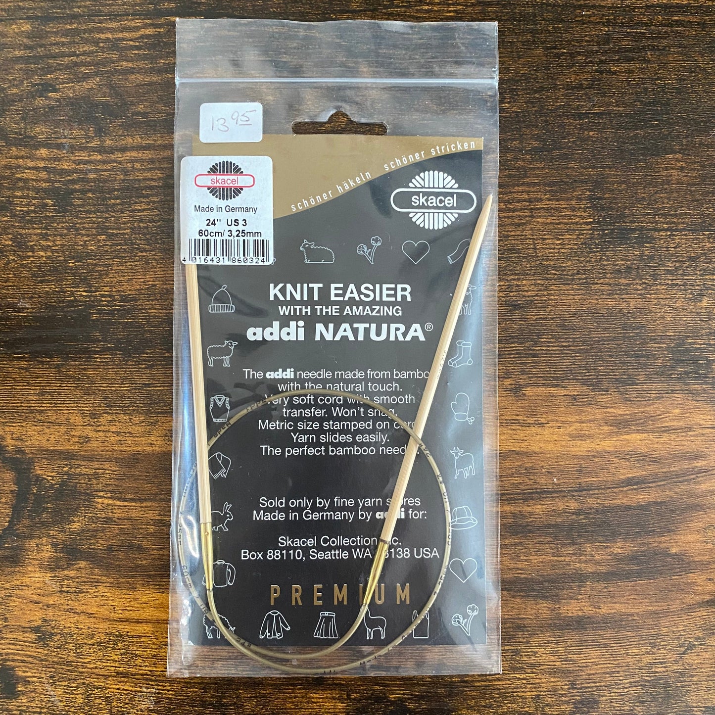 addi Turbo circular needles - bamboo knitting needles - thespinninghand