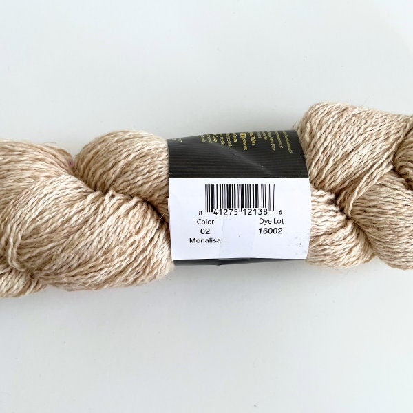 Beige Euro Yarns Bel Viso - cotton linen blend - 02 Monalisa