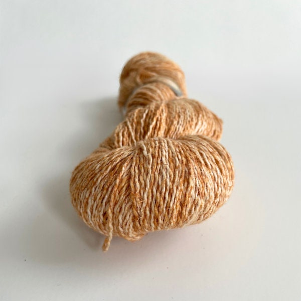 Melon Euro Yarns Bel Viso - cotton linen blend - 394 yards - color 5 Juliet