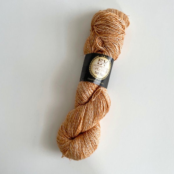 Melon Euro Yarns Bel Viso - cotton linen blend - 394 yards - color 5 Juliet