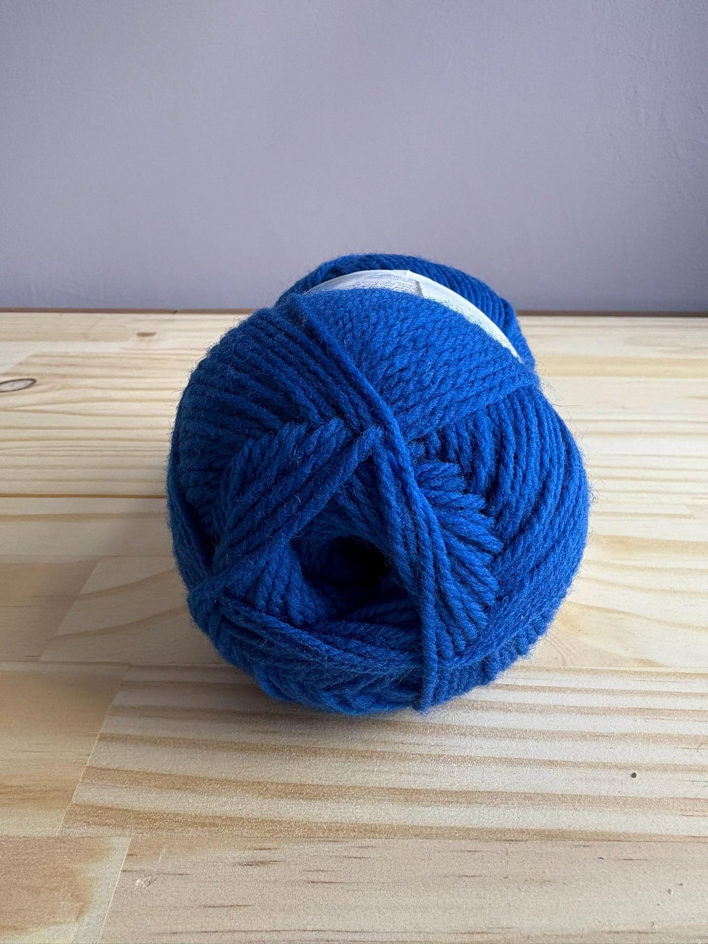 Bright blue pure wool - Brown Sheep Nature Spun - color 116 Blue Boy