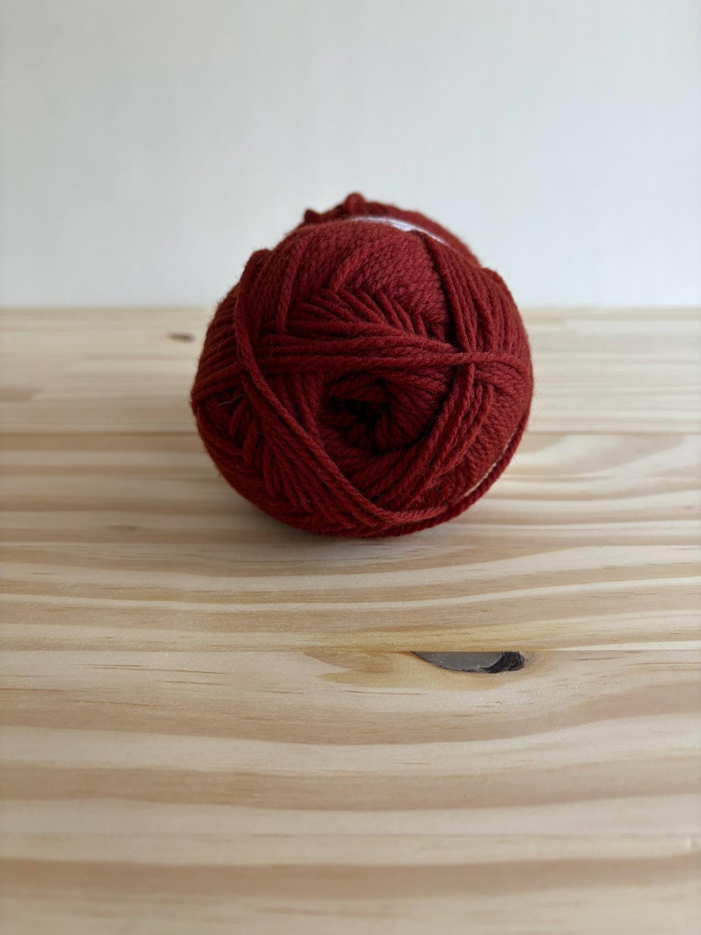Rust wool yarn - Brown Sheep Nature Spun - color 101 Burnt Sienna