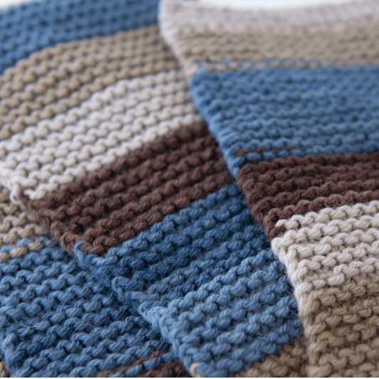 Learn to Knit Scarf Kit for Beginners | Timber - Back in Stock - thespinninghand