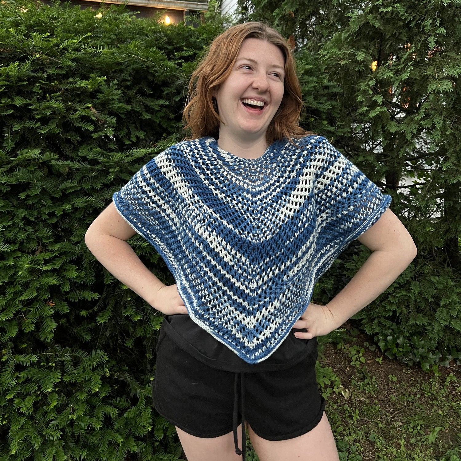 PREORDER: Indigo Waves Hand Dyed Yarn Knitting Kit Subscription - thespinninghand