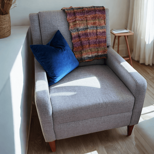 PREORDER Learn to Knit Blanket Kit - Beginner Knitting Pattern and Yarn - thespinninghand