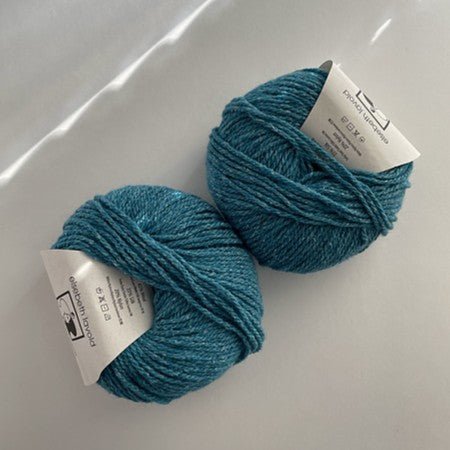 Silky Wool Aran yarn by Elsebeth Lavold - color 1033 Capri - thespinninghand