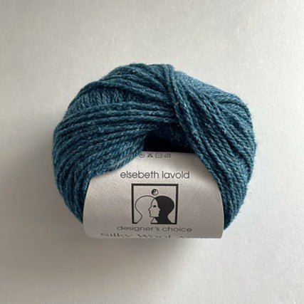 Silky Wool Aran yarn by Elsebeth Lavold - color 1033 Capri - thespinninghand