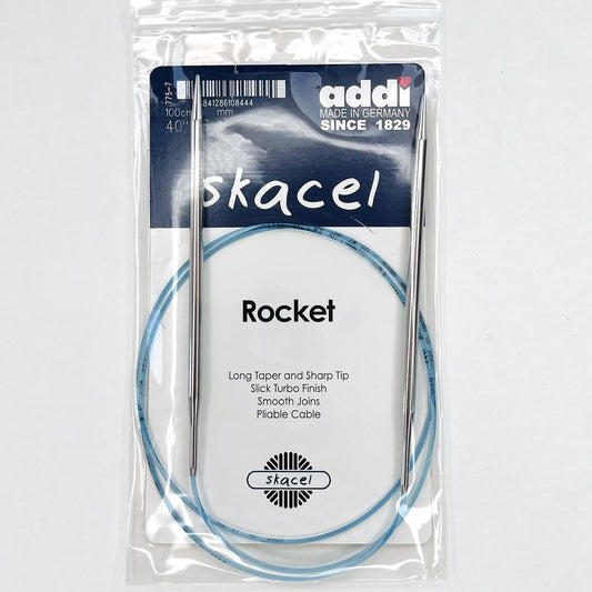 Size 11 addi skacel Rocket circular knitting needles - thespinninghand