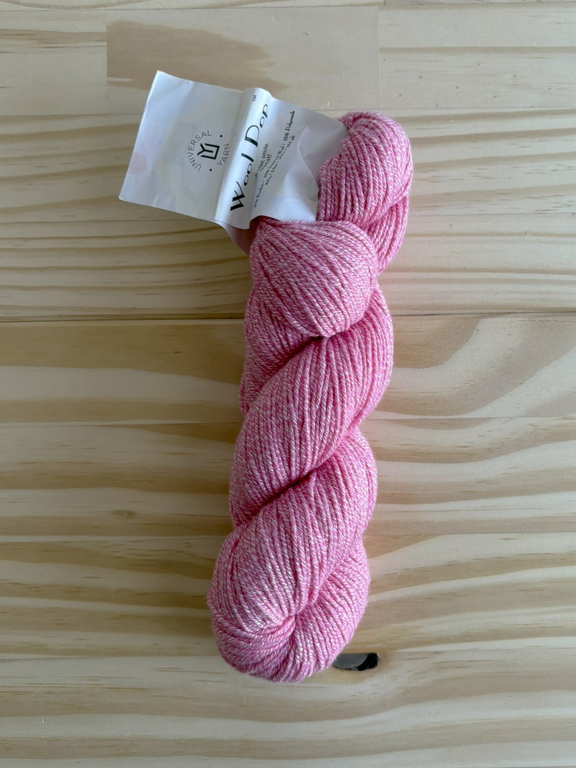 Wool Pop yarn - bamboo wool blend DK weight - thespinninghand