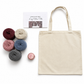 Log Cabin Tote Knitting Kit for Beginners