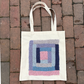 Log Cabin Tote Knitting Kit for Beginners