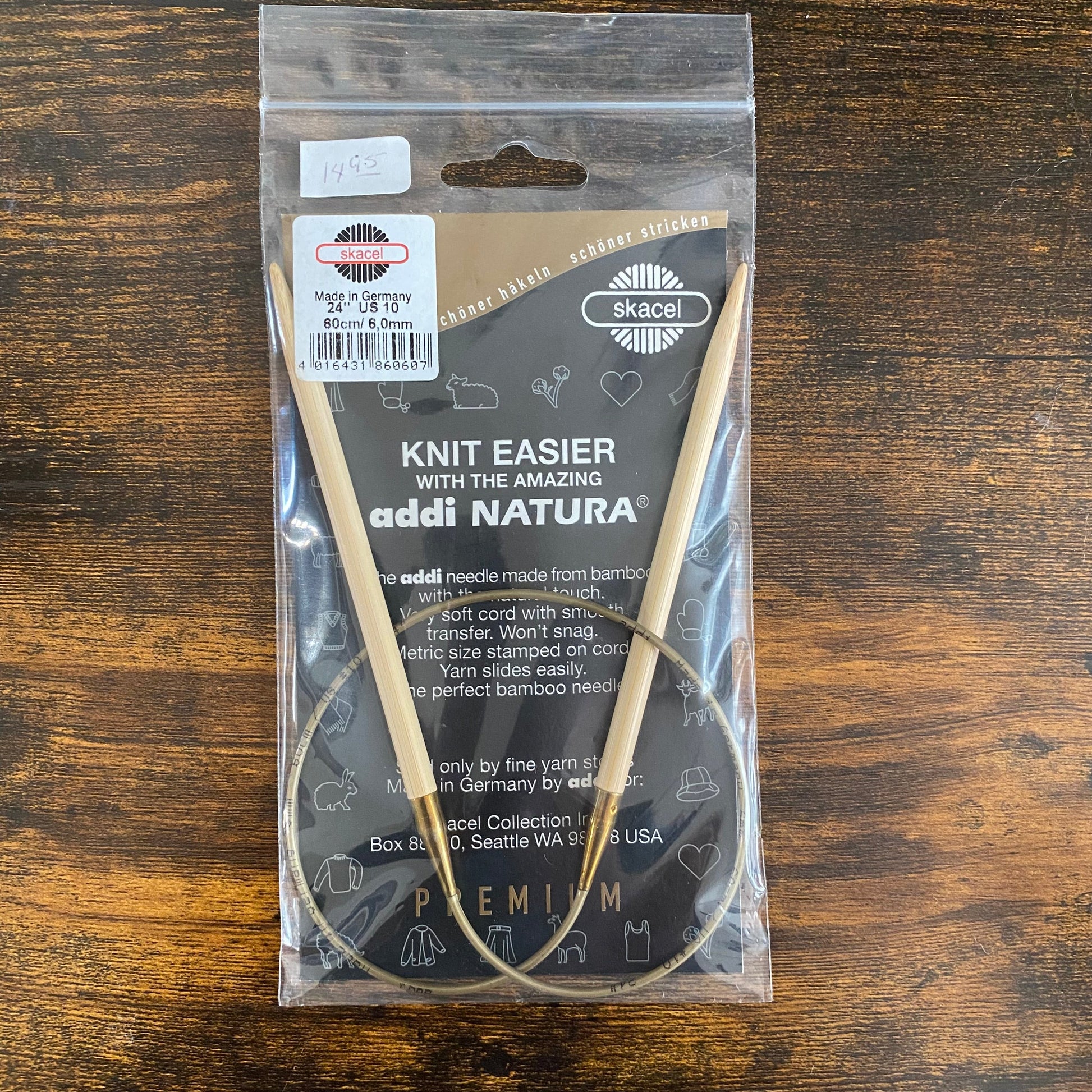 addi Turbo circular needles - bamboo knitting needles - thespinninghand
