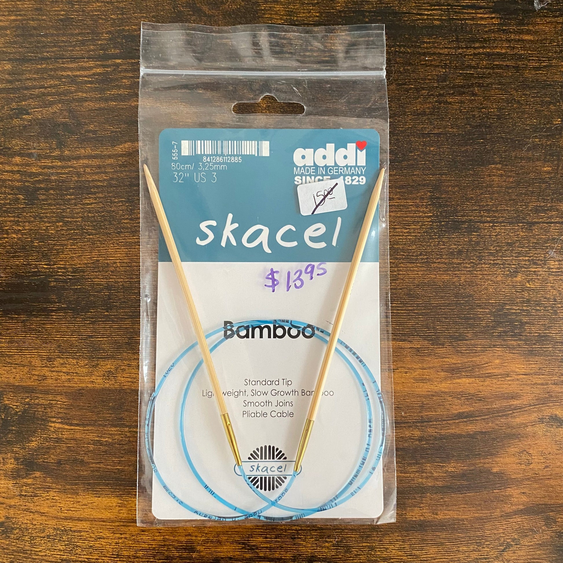 addi Turbo circular needles - bamboo knitting needles - thespinninghand