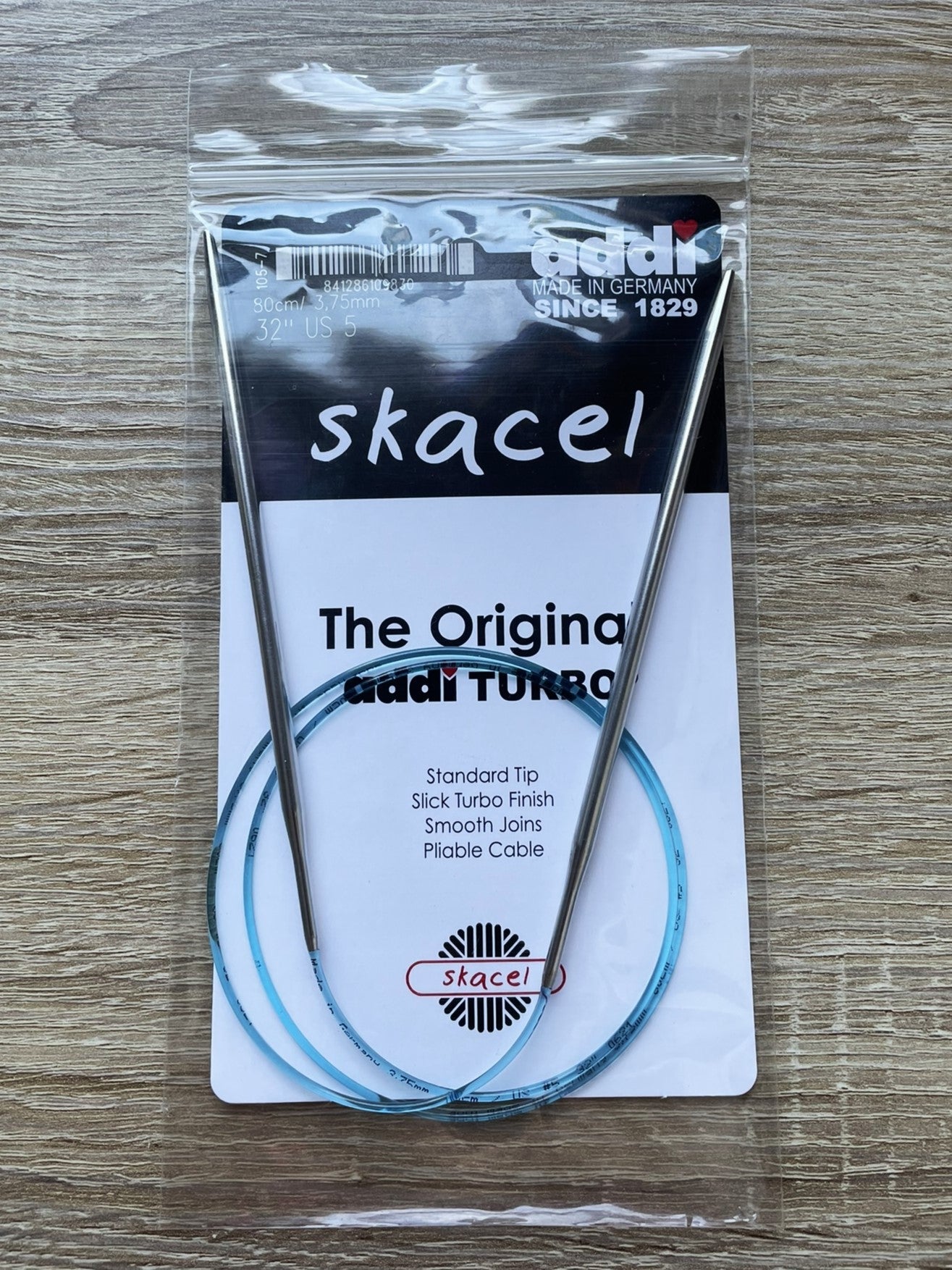 addi Turbo circular needles - US size 5 - thespinninghand