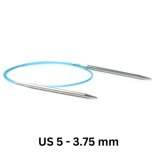 addi Turbo circular needles - US size 5 - thespinninghand