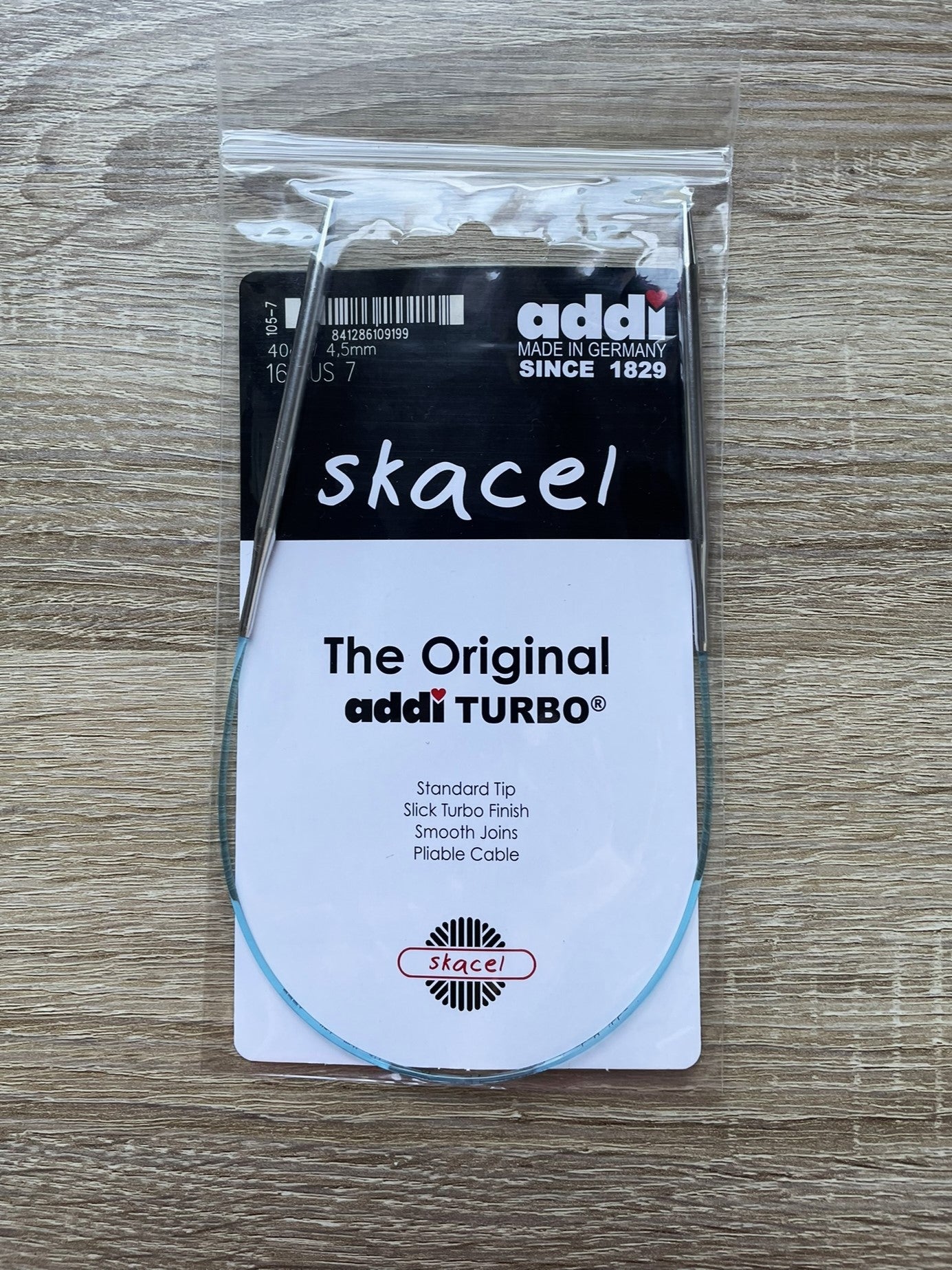 addi Turbo circular needles - US size 7 - thespinninghand