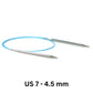 addi Turbo circular needles - US size 7 - thespinninghand