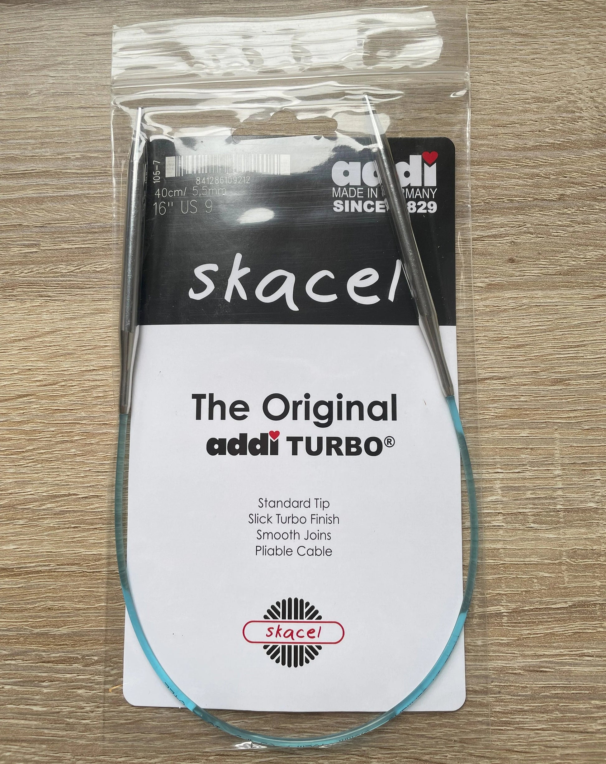 addi Turbo circular needles - US size 9 - thespinninghand