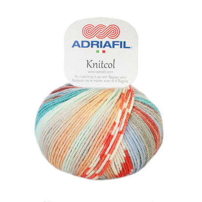 Adriafil Knitcol - Self striping yarn, makes Fair Isle patterns as you knit! - thespinninghand
