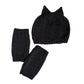 Animal Ears Hat & Mitts Knitting Kit: Bear, Bunny, Witchy Cat, Foxy - thespinninghand