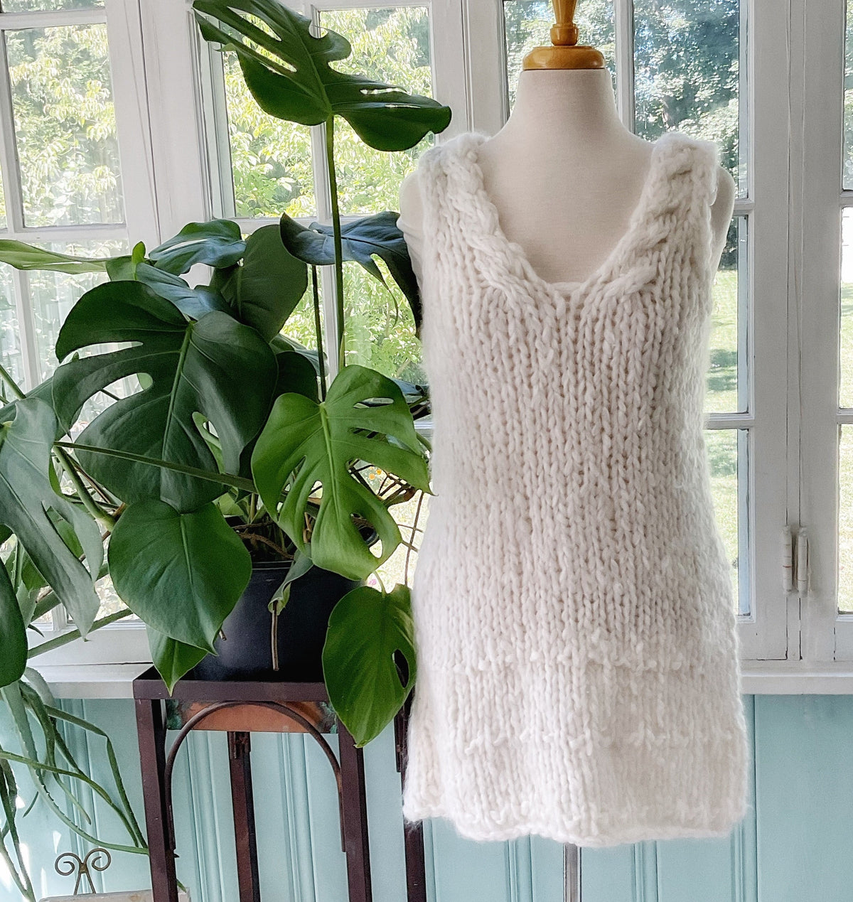 Cashmallow Dress - 100% Cashmere Handknit | One of a Kind - thespinninghand
