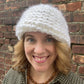 Cashmere Hat Knitting Kit - Fluffy Pure Cashmere Yarn - thespinninghand