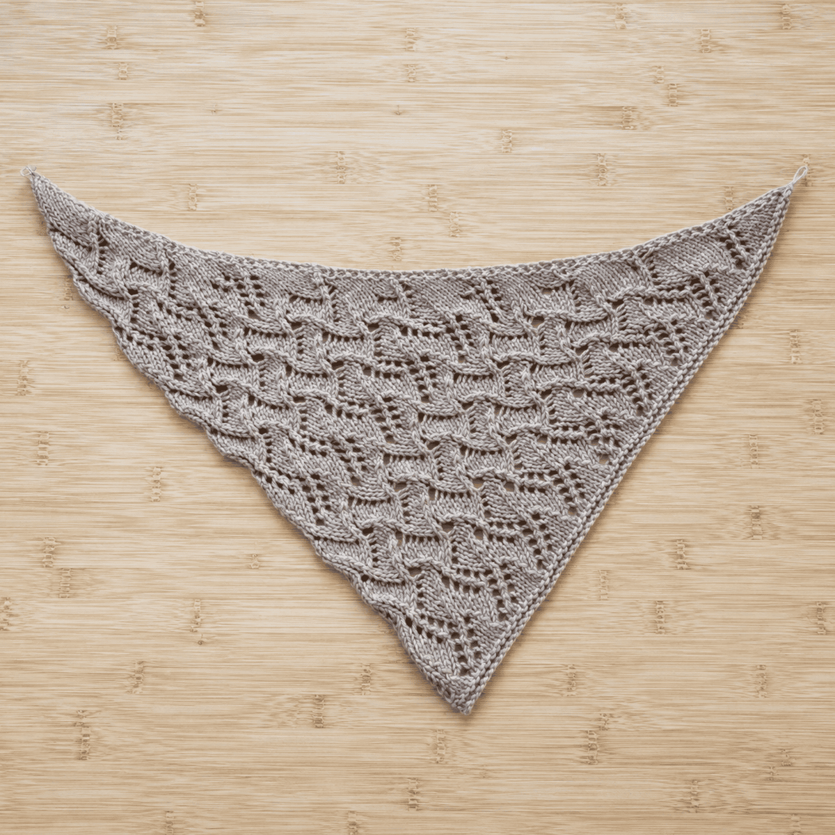 Cashmere lace bandana - adult size neck scarf - thespinninghand