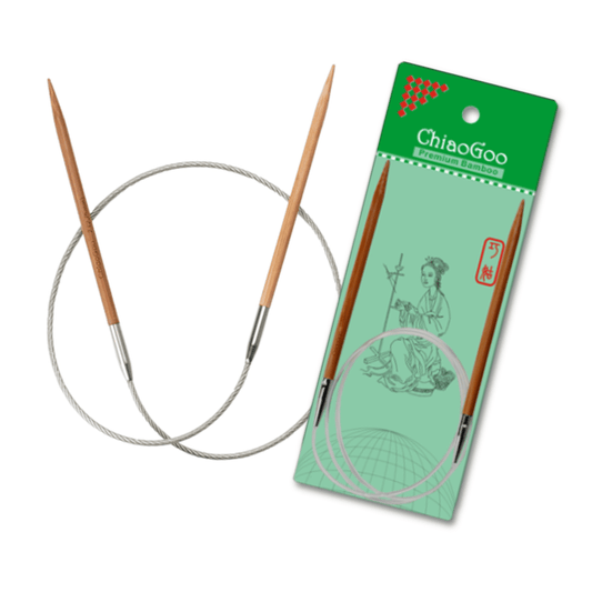 ChiaoGoo Premium Bamboo Circular Knitting Needles - thespinninghand