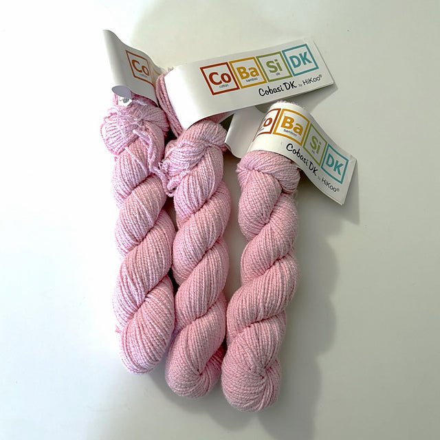 CoBaSi DK yarn - cotton bamboo silk DK weight - thespinninghand