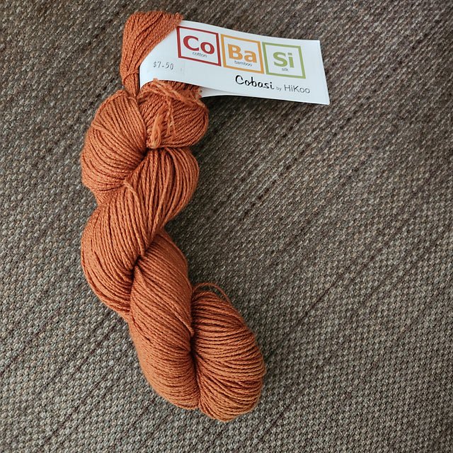 CoBaSi yarn - cotton bamboo silk sock yarn - thespinninghand