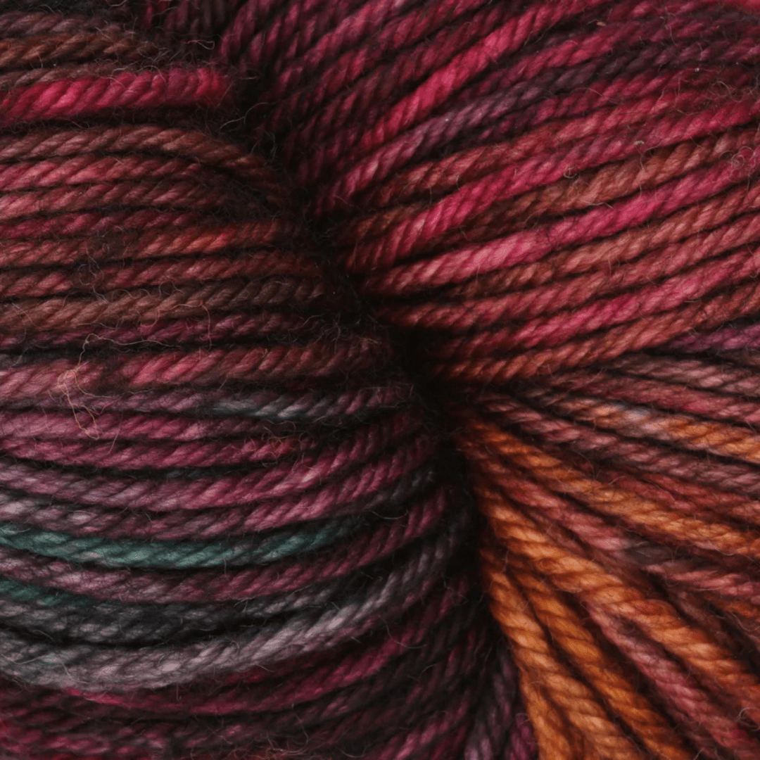 Hand Dyed Extrafine Merino Yarn - Worsted Weight - 180 yards each - thespinninghand