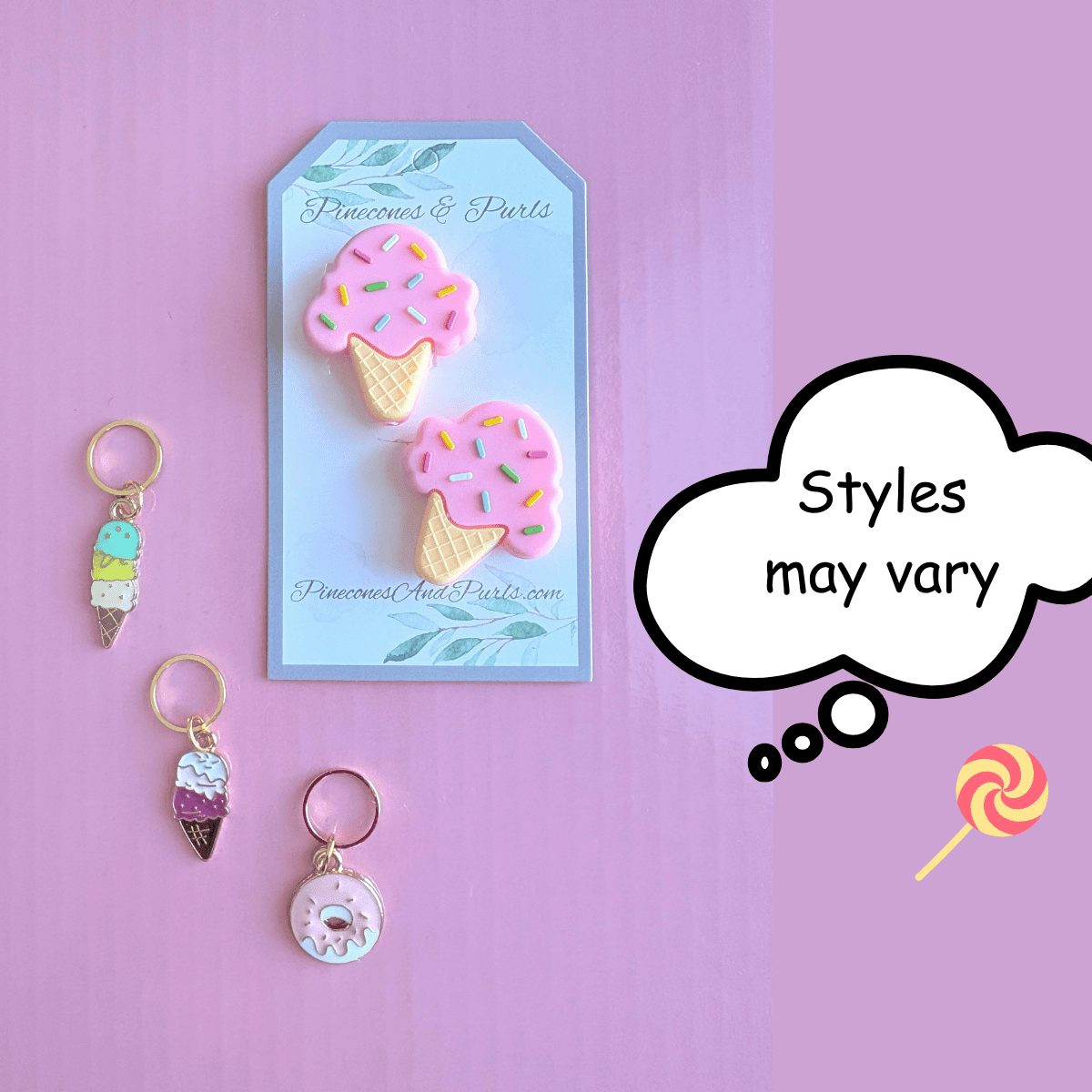 Hand Dyed Yarn Knitting Kit - Candy Cape - Advanced Beginner - thespinninghand