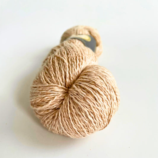 Beige Euro Yarns Bel Viso - cotton linen blend - 02 Monalisa