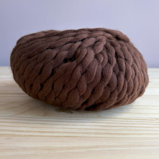 Brown Loopy Mango Merino No. 5 - 74 yards each - color Teddy Bear