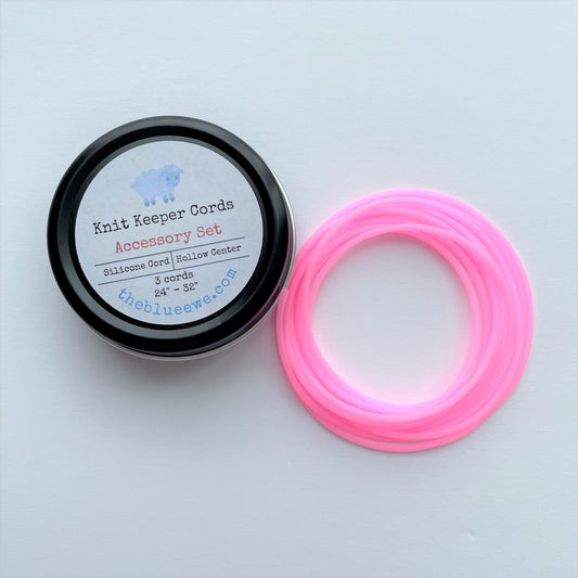 Knitting Keeper Cords by The Blue Ewe | Keep your stitches secure - thespinninghand