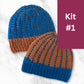 Knitting Kit of the Month Club | 3 Month Bundle | Choose Regular or Deluxe with Needles - thespinninghand