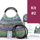 Knitting Kit of the Month Club | 3 Month Bundle | Choose Regular or Deluxe with Needles - thespinninghand