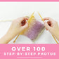 100 page eBook included in the Learn to Knit kit - The Spinning Hand