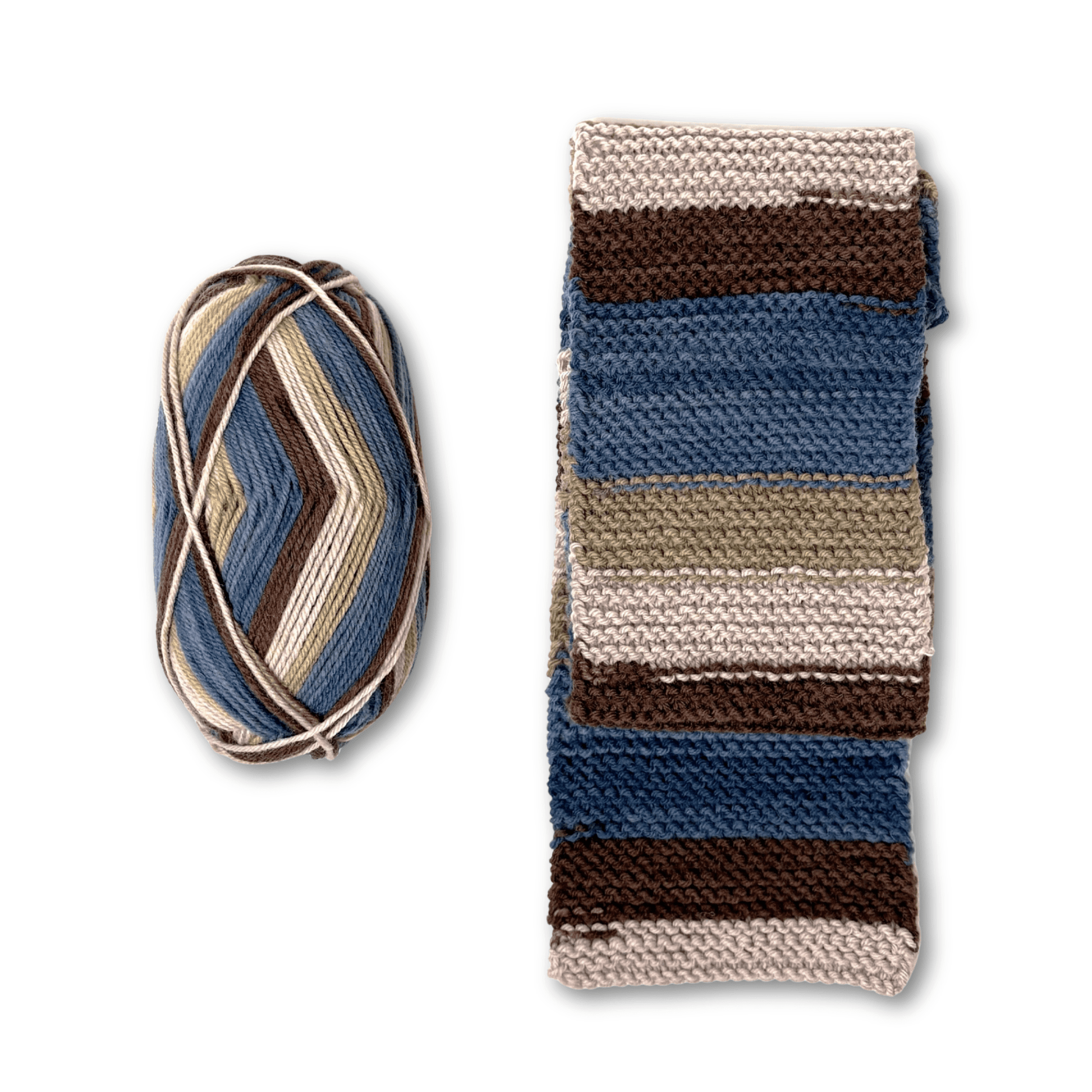 Learn to Knit Scarf Kit for Beginners | Timber - thespinninghand