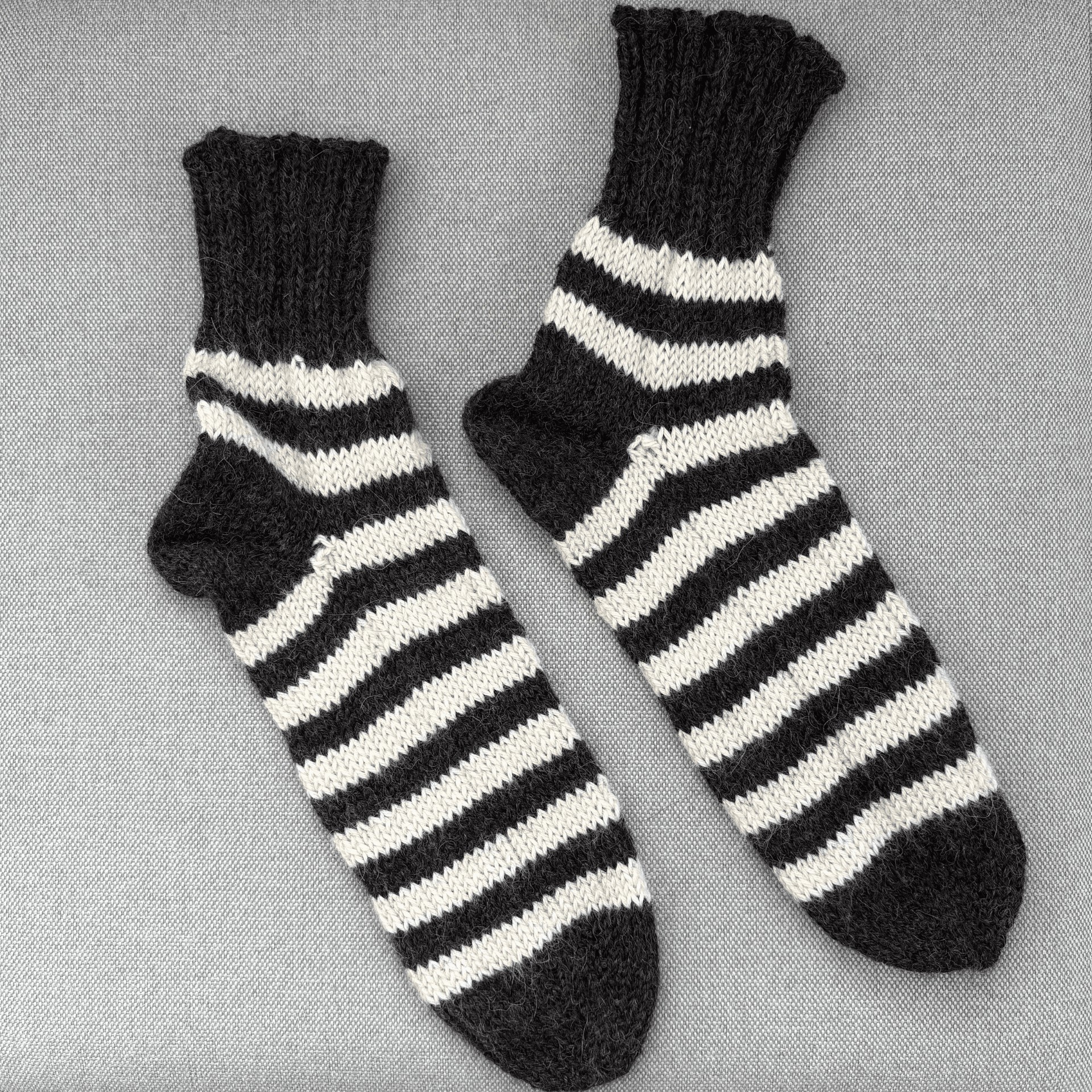Learn to Knit Slipper Socks - The Joy of Socks Knitting Kit - Pure Alpaca Yarn - thespinninghand