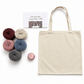 Log Cabin Tote Knitting Kit for Beginners - thespinninghand