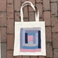 Log Cabin Tote Knitting Kit for Beginners - thespinninghand