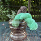 Luxe Apothecary Hand Dyed Yarn Knitting Kit - colorwork fantasy - thespinninghand