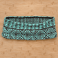 Mint & Chestnut colorwork cowl - hand knit in New Jersey - thespinninghand