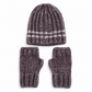 NEW Hat & Mitts Knitting Kit: Advanced Beginner, 3 Color Choices - thespinninghand